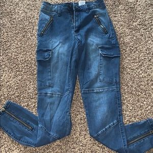 Fashion nova cargo jeans